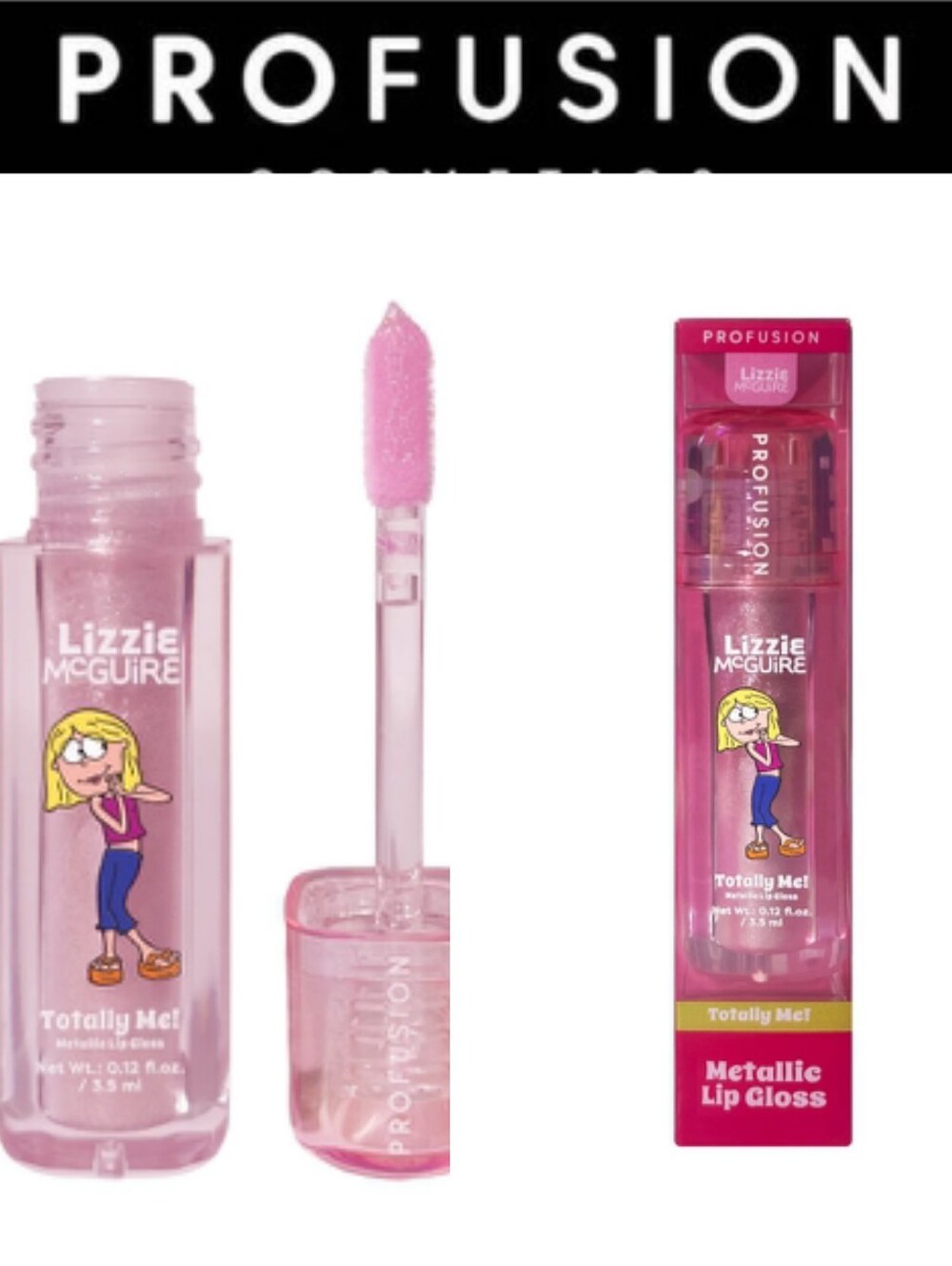 Profusion Cosmetics X Lizzie McGuire Totally Me! Frosted Lip Gloss